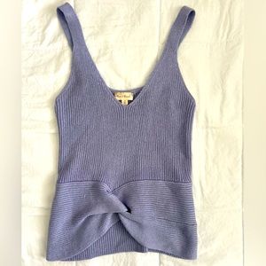 Sweater Tank Top